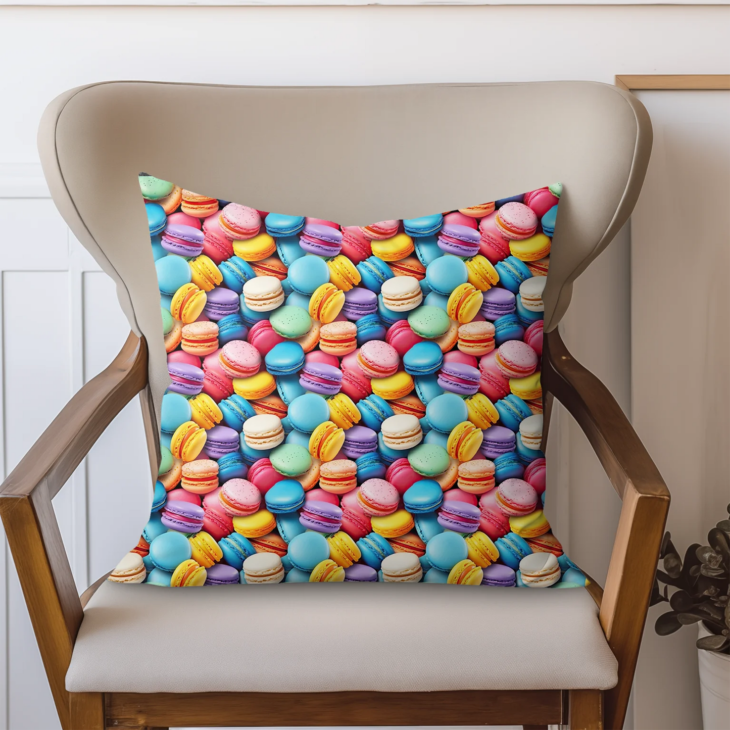 Tissu au mètre macaron 13 - Disponible en 9 matières - Vendu par multiple de 50 cm