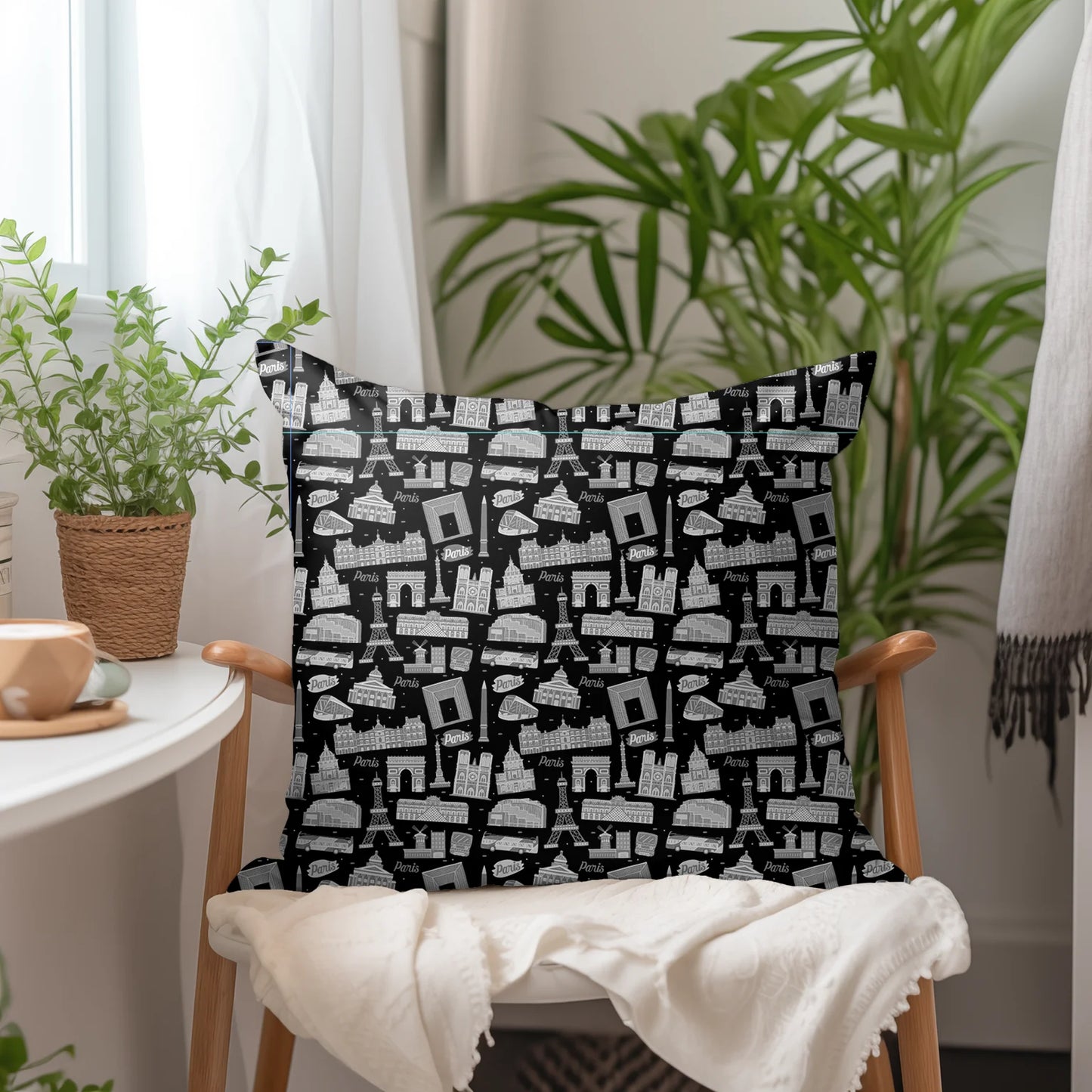 Tissu au mètre 190 Paris - Disponible en 9 matières - Vendu par multiple de 50 cm