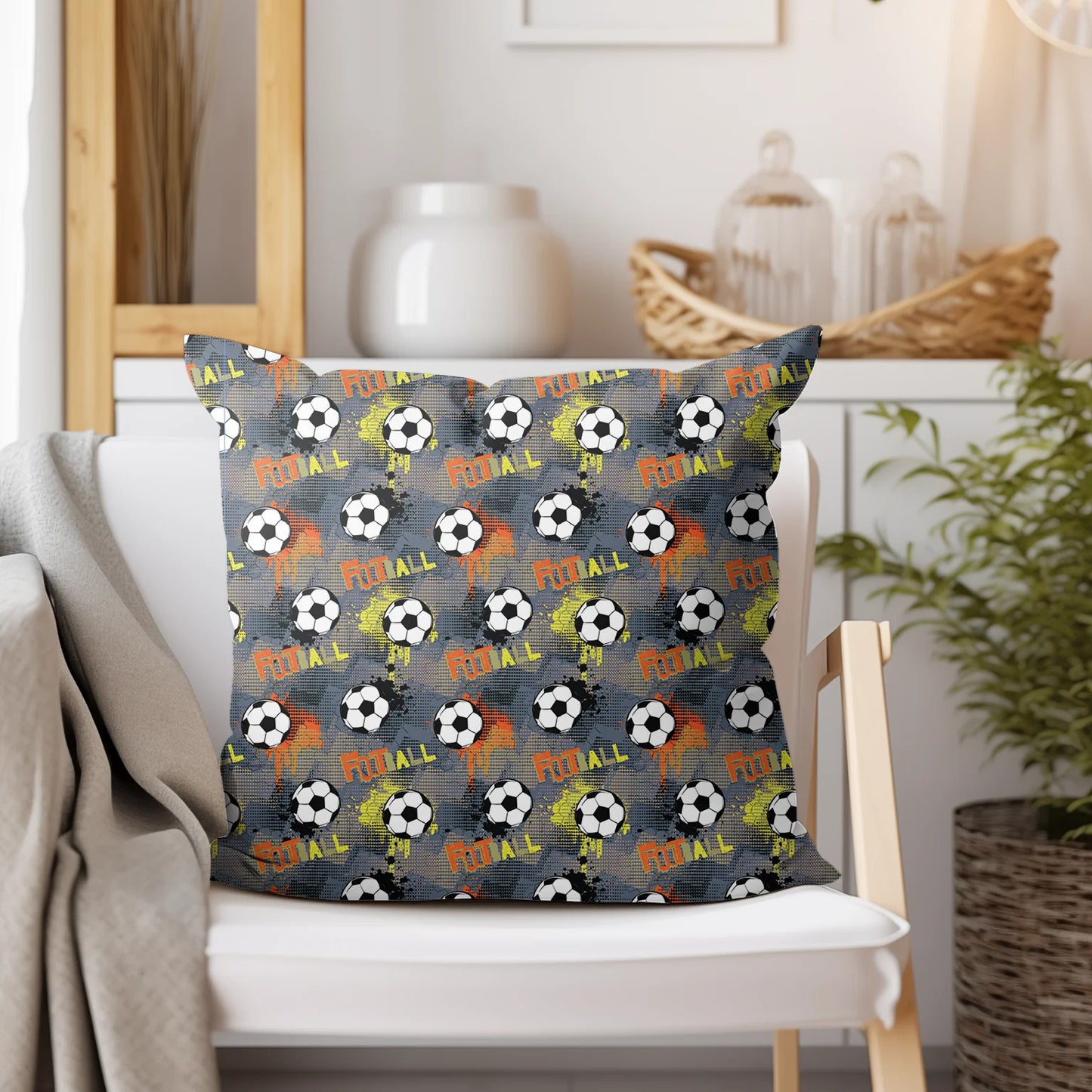 Tissu au mètre 226 sport football - Disponible en 9 matières - Vendu par multiple de 50 cm