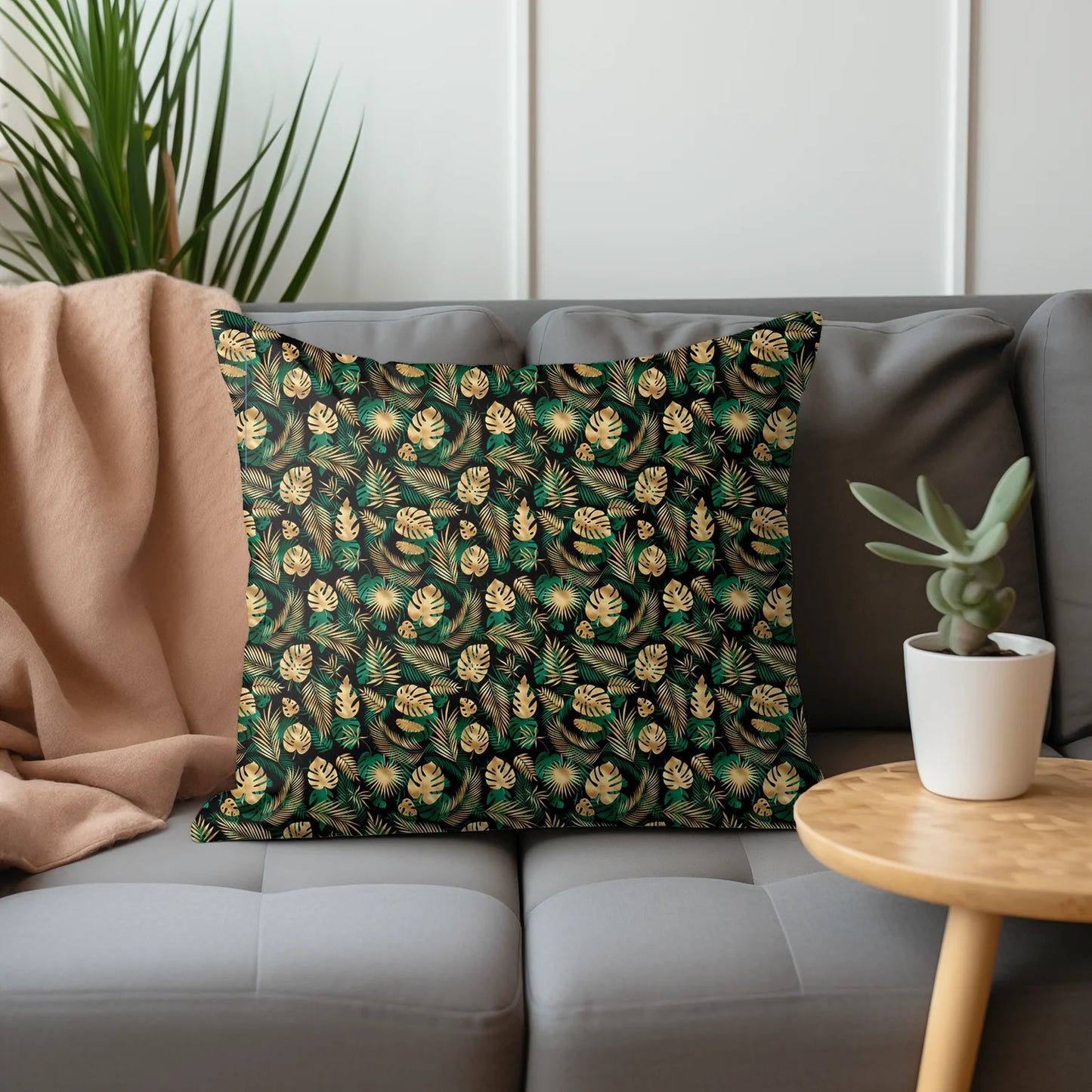 Tissu au mètre 297 fleur tropicale - Disponible en 9 matières - Vendu par multiple de 50 cm