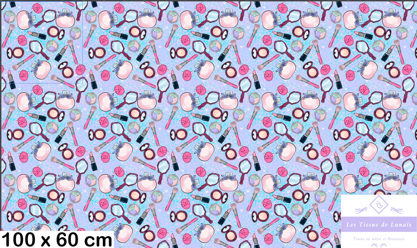Tissu au mètre 325 femme mode fashion girly beauté - Disponible en 9 matières - Vendu par multiple de 50 cm