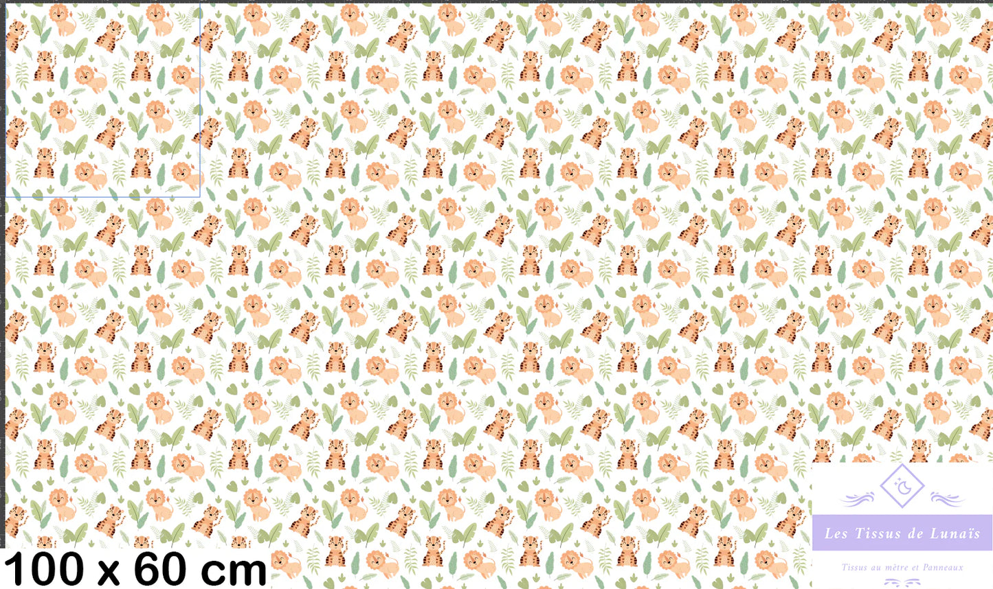Tissu au mètre 373 enfant garçon - Disponible en 9 matières - Vendu par multiple de 50 cm
