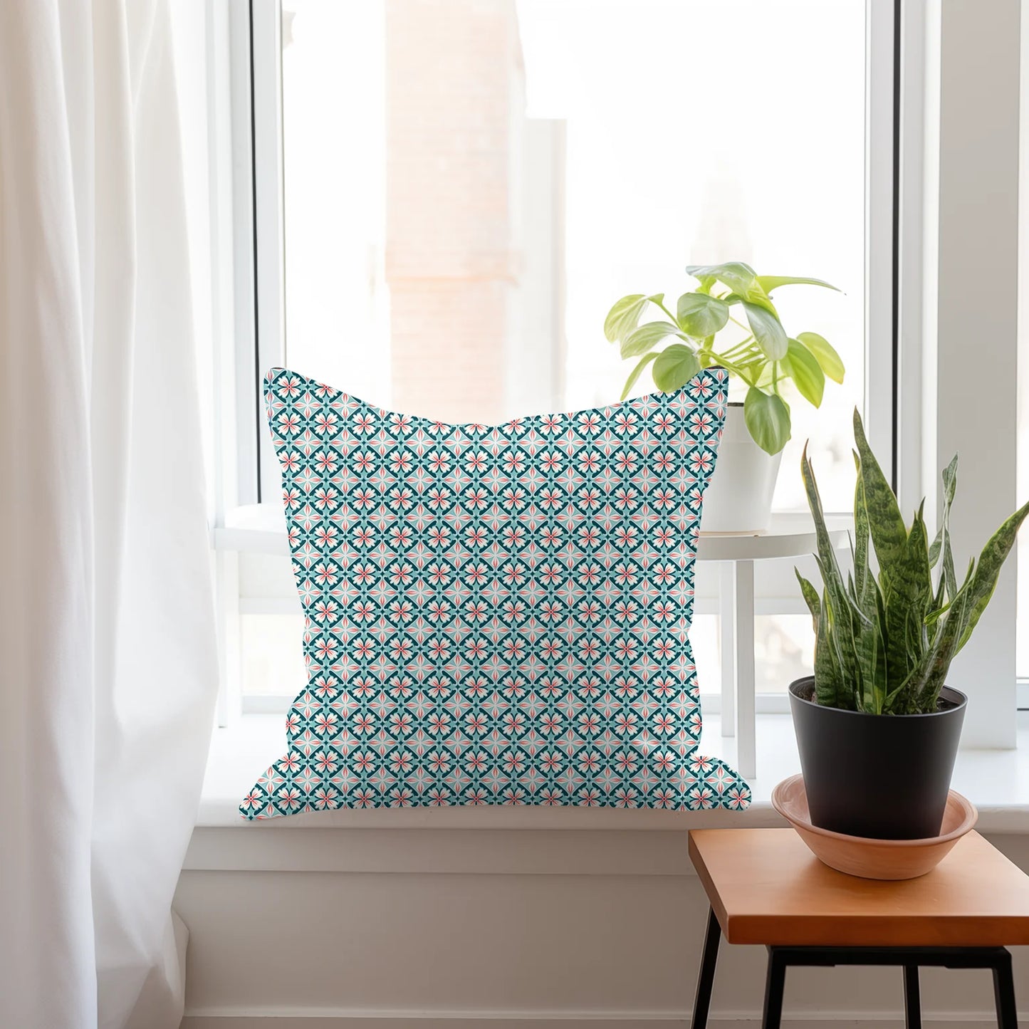 Tissu au mètre 412 forme geométrique - Disponible en 9 matières - Vendu par multiple de 50 cm