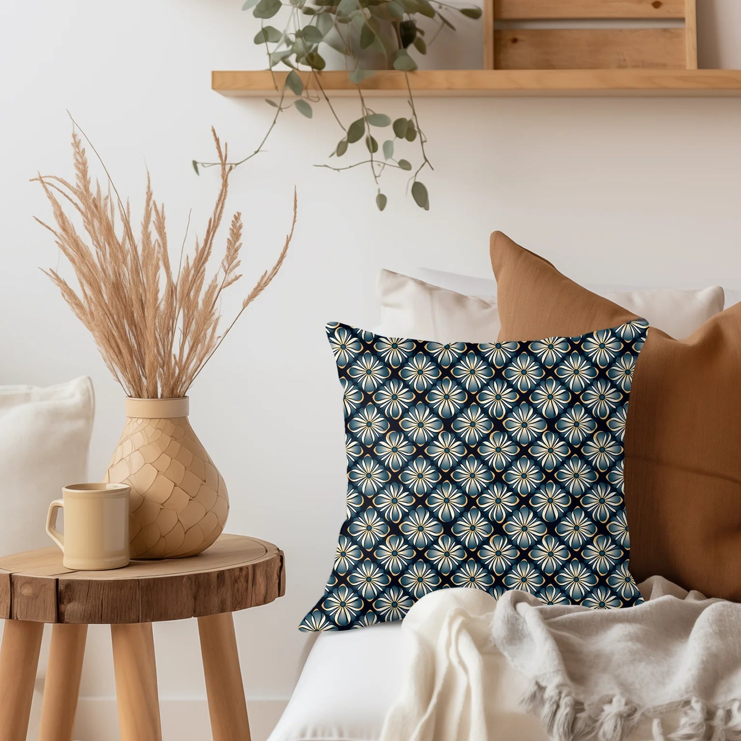 Tissu au mètre 429 forme geométrique - Disponible en 9 matières - Vendu par multiple de 50 cm