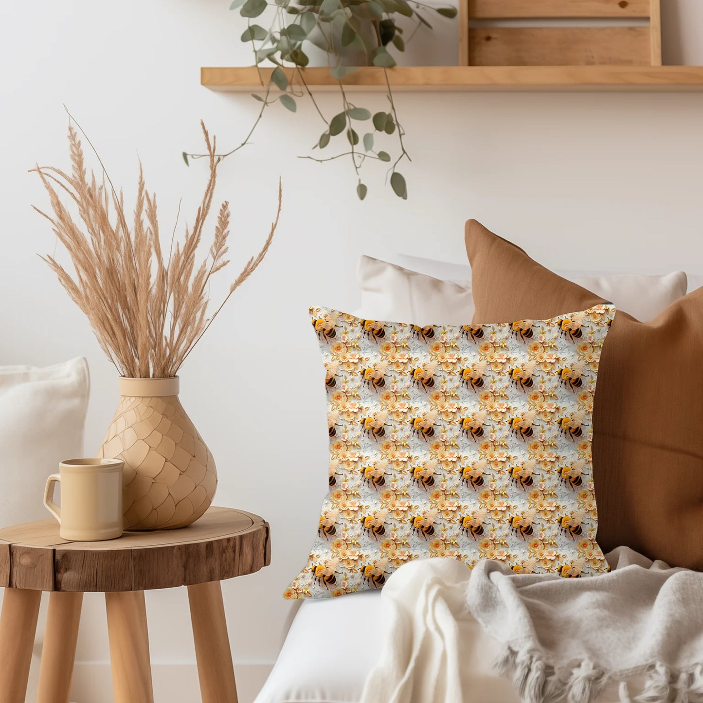 Tissu au mètre 440 3d abeille - Disponible en 9 matières - Vendu par multiple de 50 cm