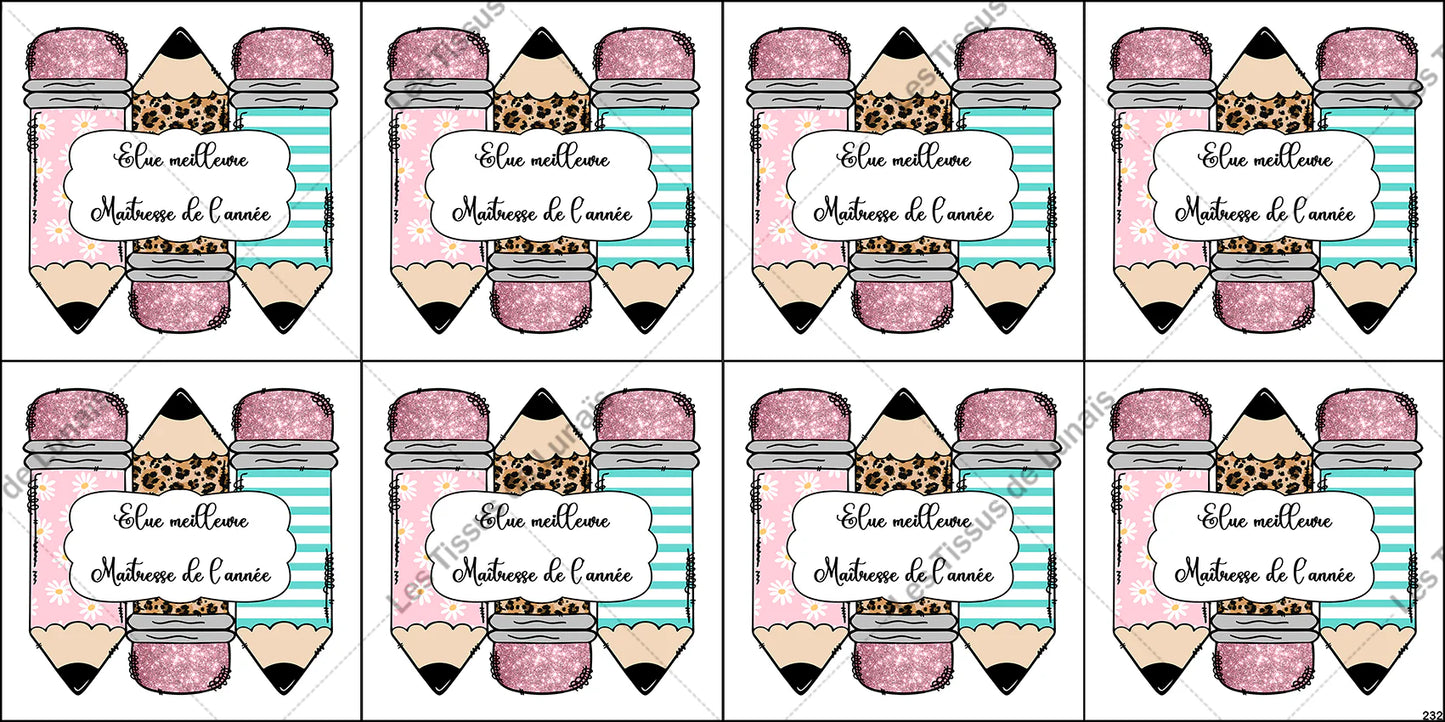 kit de 8 lingettes