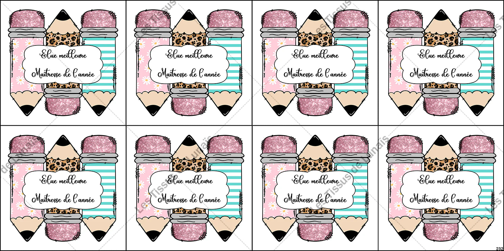 kit de 8 lingettes