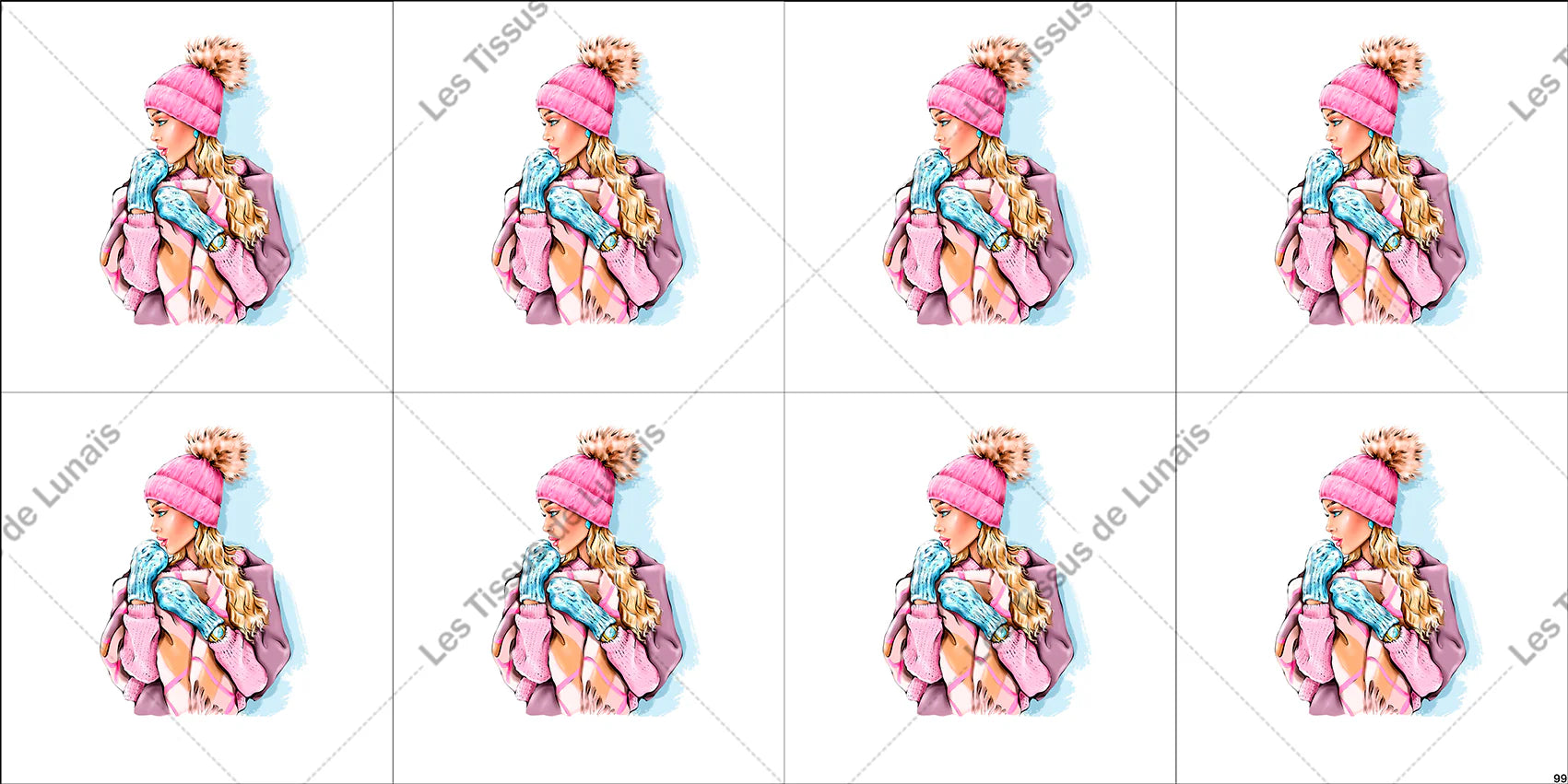 kit de 8 lingettes