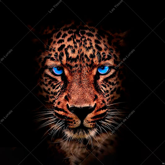 PANNEAU 11 tigre - 9 matières - 7 dimensions - au choix - Idéal pour vos Créations Couture !