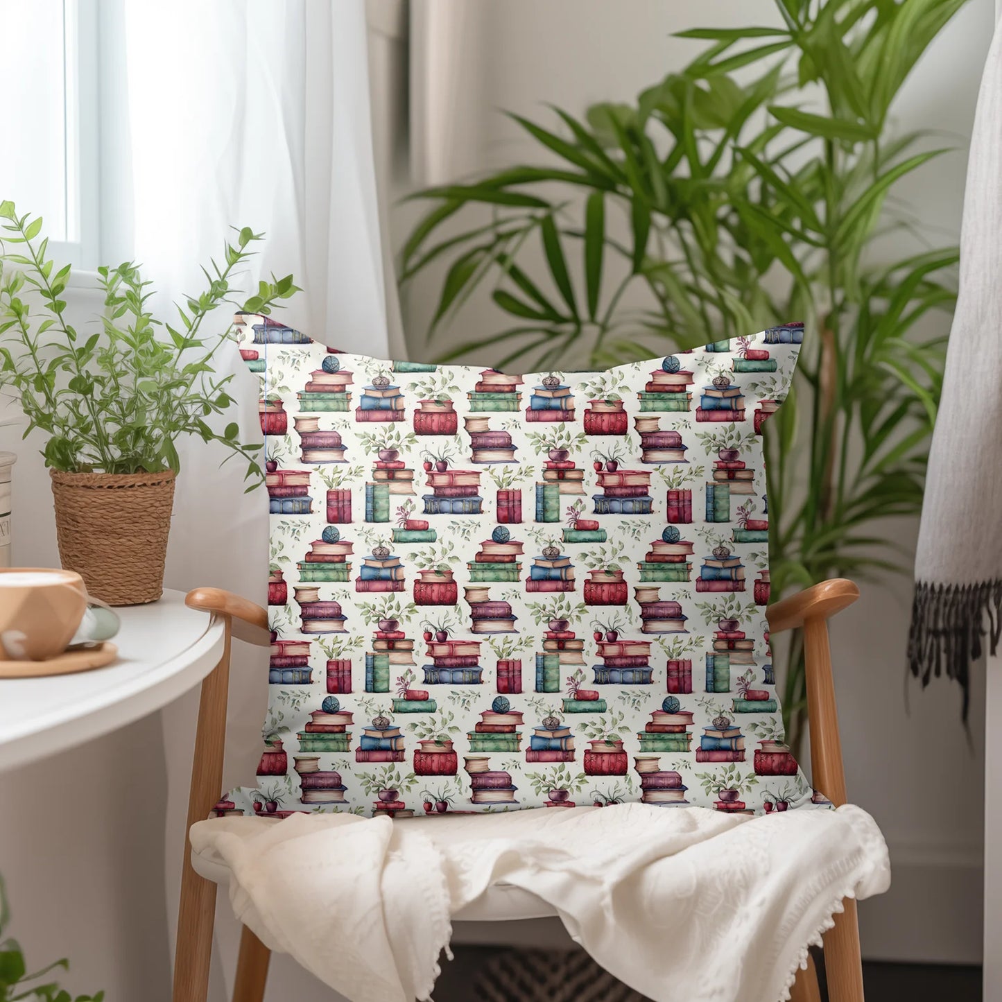 Tissu au mètre 168 métier passion lecture - Disponible en 9 matières - Vendu par multiple de 50 cm