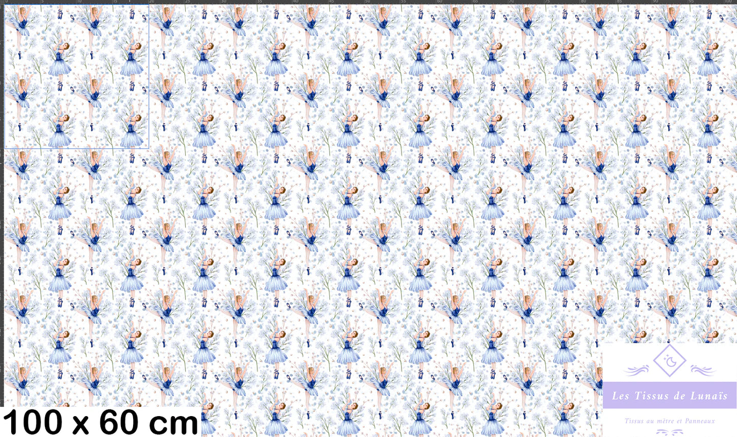 Tissu au mètre 210 sport danse - Disponible en 9 matières - Vendu par multiple de 50 cm
