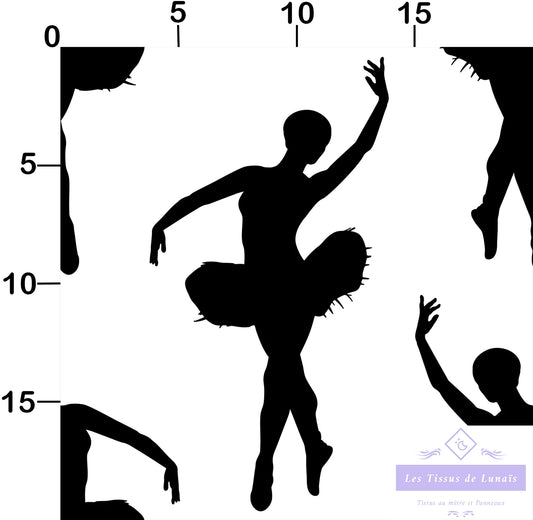 Tissu au mètre 213 sport danse - Disponible en 9 matières - Vendu par multiple de 50 cm