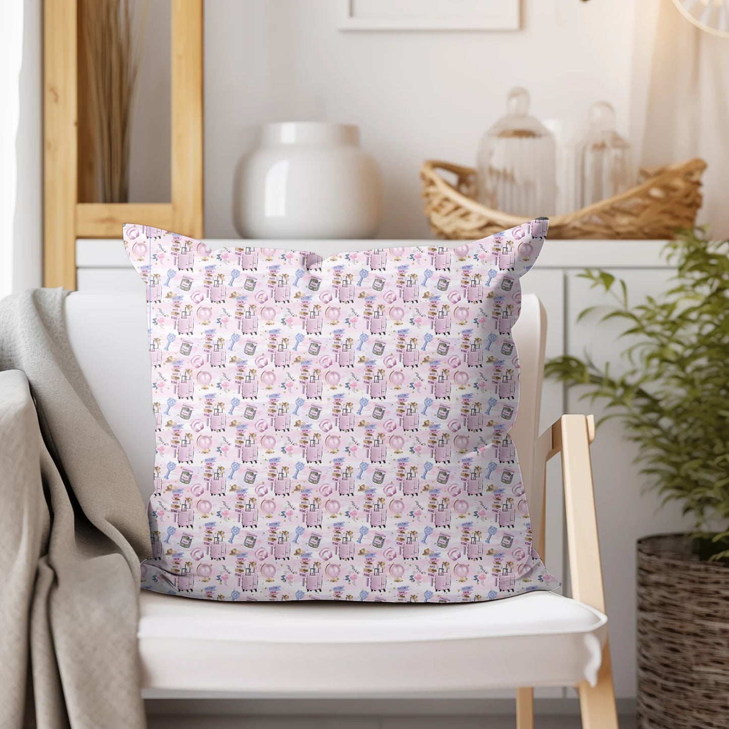 Tissu au mètre 257 voyage - Disponible en 9 matières - Vendu par multiple de 50 cm