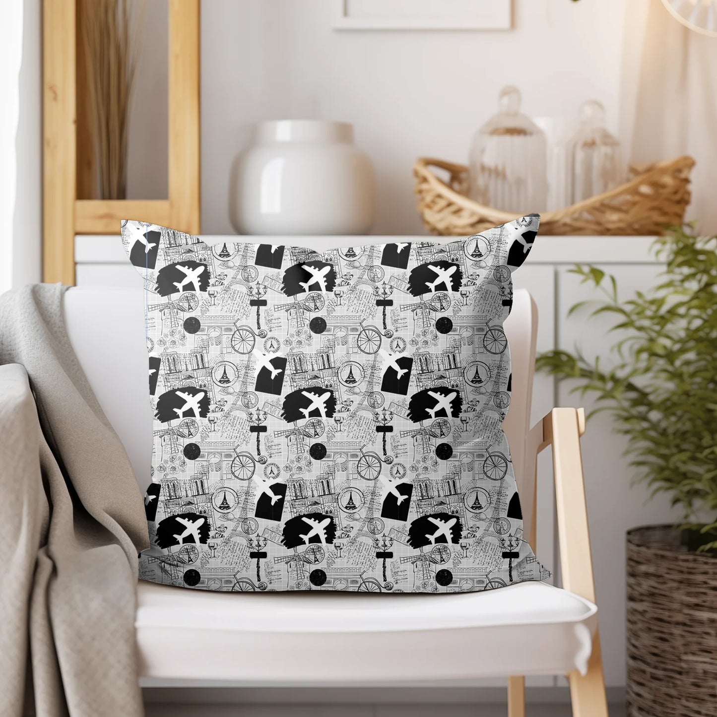 Tissu au mètre 260 voyage - Disponible en 9 matières - Vendu par multiple de 50 cm