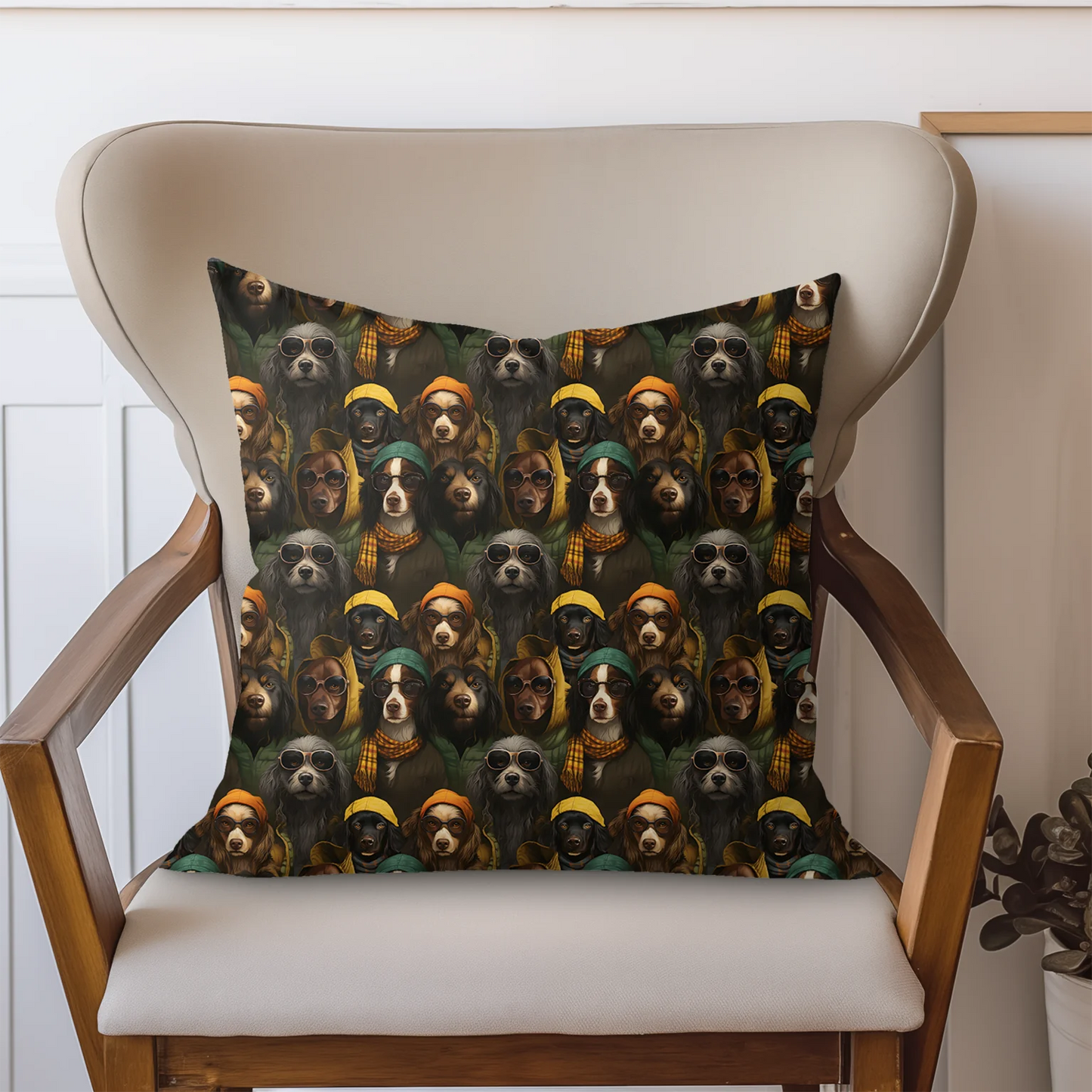Tissu au mètre 30 chien - Disponible en 9 matières - Vendu par multiple de 50 cm