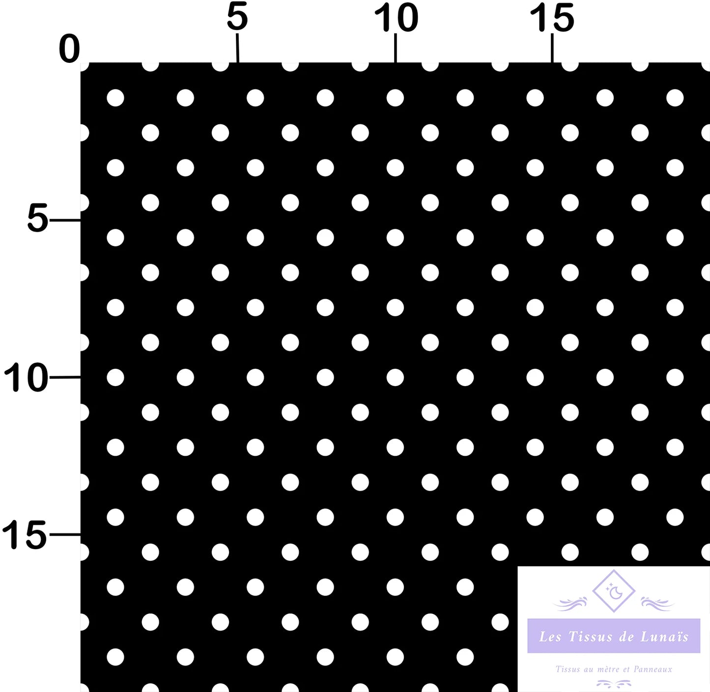 Tissu au mètre 308 forme geométrique - Disponible en 9 matières - Vendu par multiple de 50 cm
