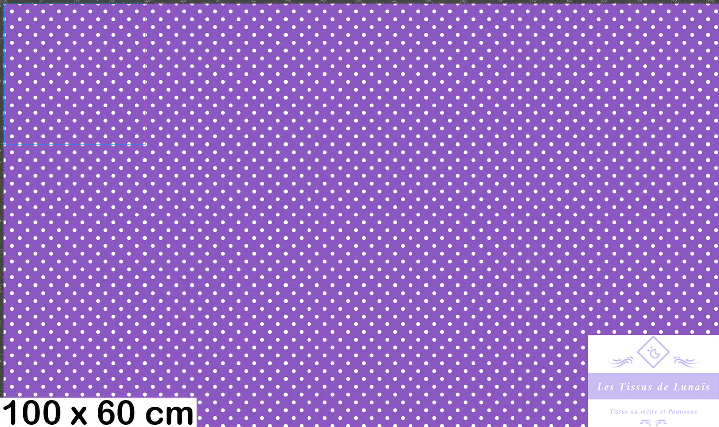 Tissu au mètre 314 forme geométrique - Disponible en 9 matières - Vendu par multiple de 50 cm