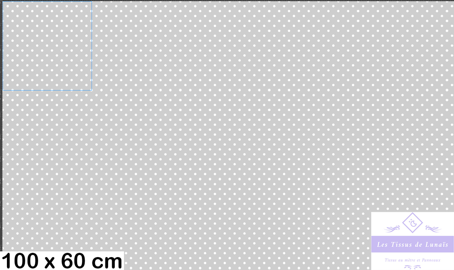 Tissu au mètre 316 forme geométrique - Disponible en 9 matières - Vendu par multiple de 50 cm