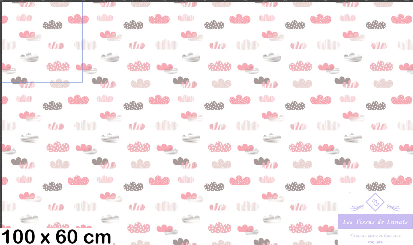 Tissu au mètre 360 enfant fille - Disponible en 9 matières - Vendu par multiple de 50 cm