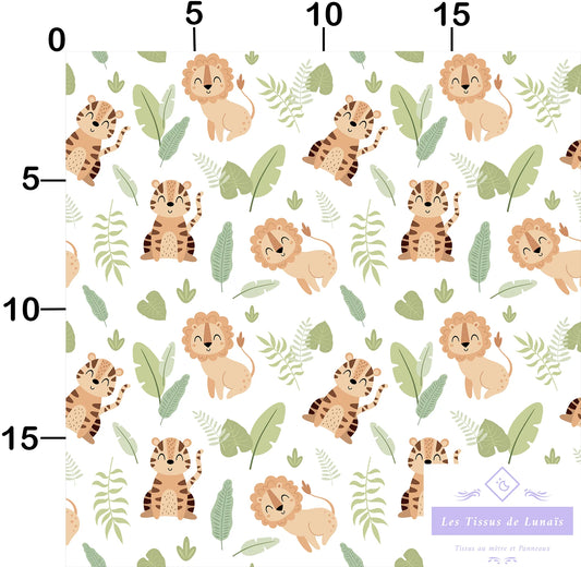 Tissu au mètre 373 enfant garçon - Disponible en 9 matières - Vendu par multiple de 50 cm