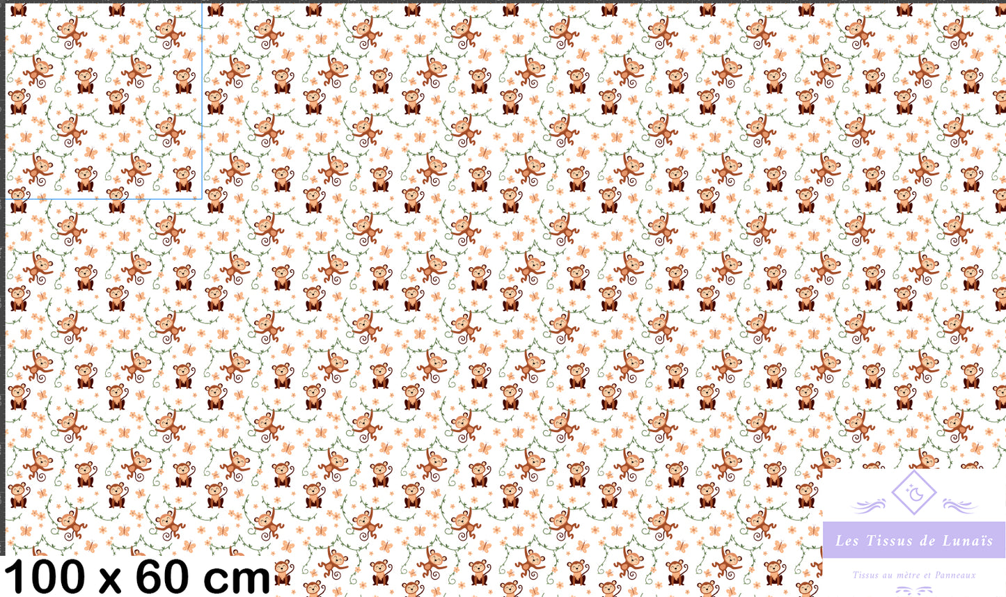 Tissu au mètre 375 enfant garçon - Disponible en 9 matières - Vendu par multiple de 50 cm