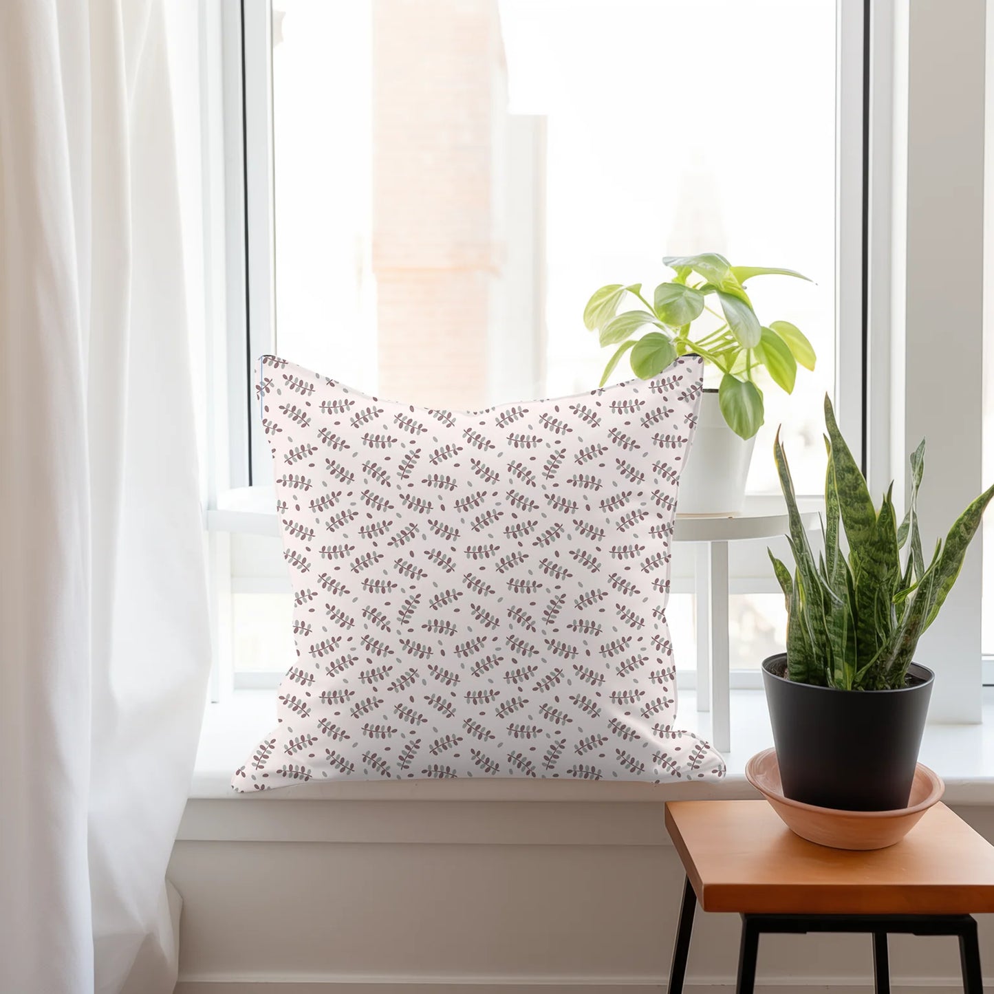 Tissu au mètre 384 feuille fleur - Disponible en 9 matières - Vendu par multiple de 50 cm