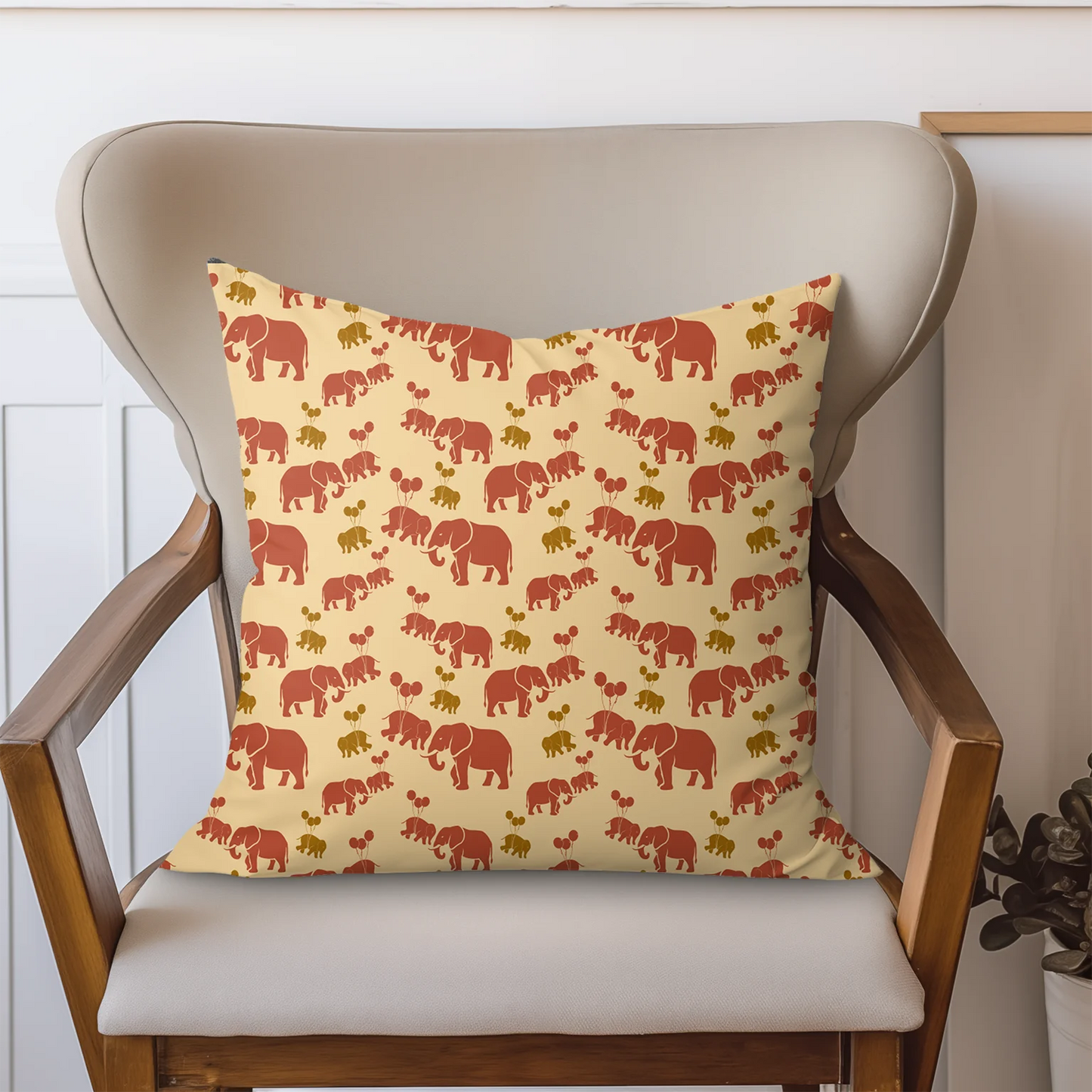 Tissu au mètre 39 éléphant - Disponible en 9 matières - Vendu par multiple de 50 cm
