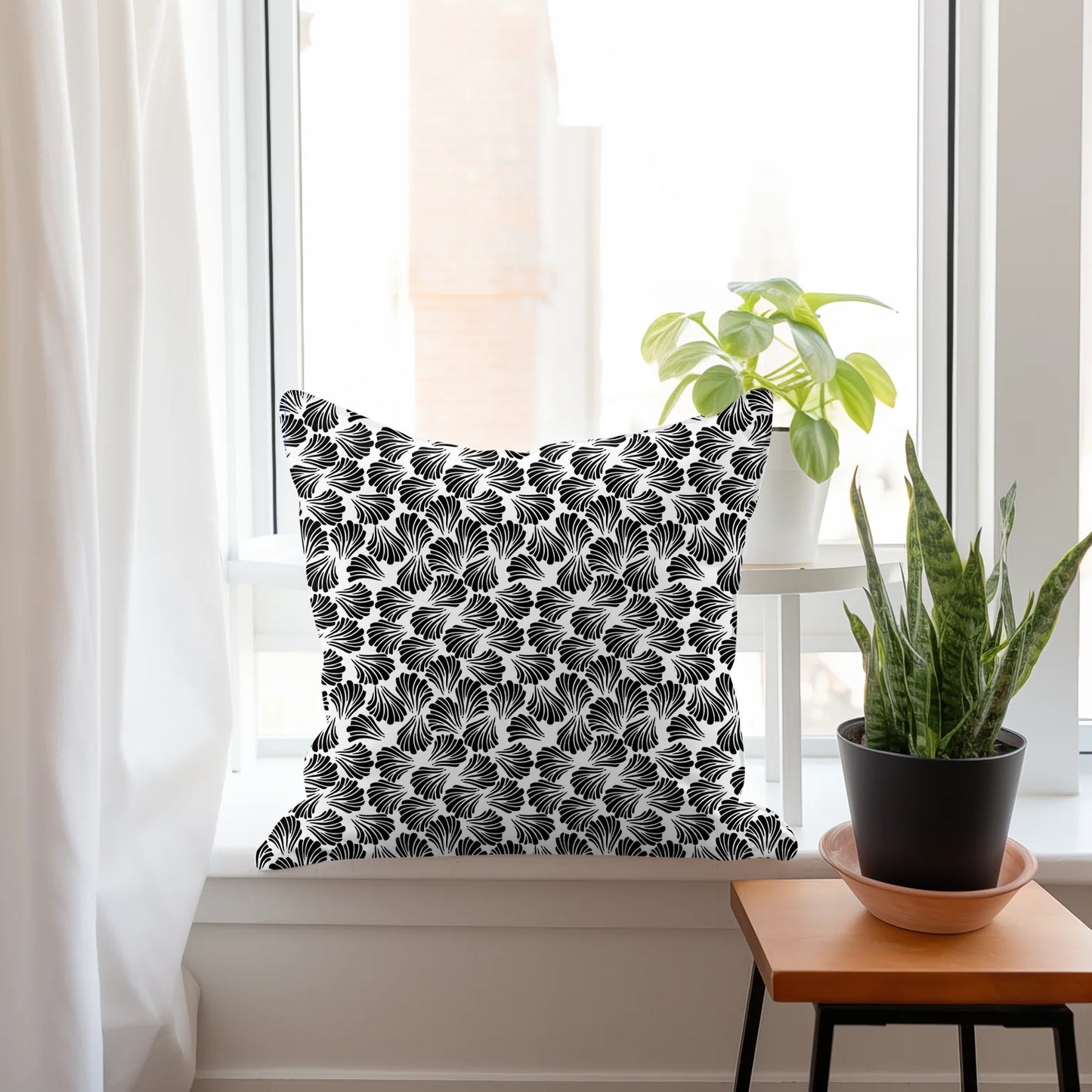 Tissu au mètre 391 feuille fleur - Disponible en 9 matières - Vendu par multiple de 50 cm