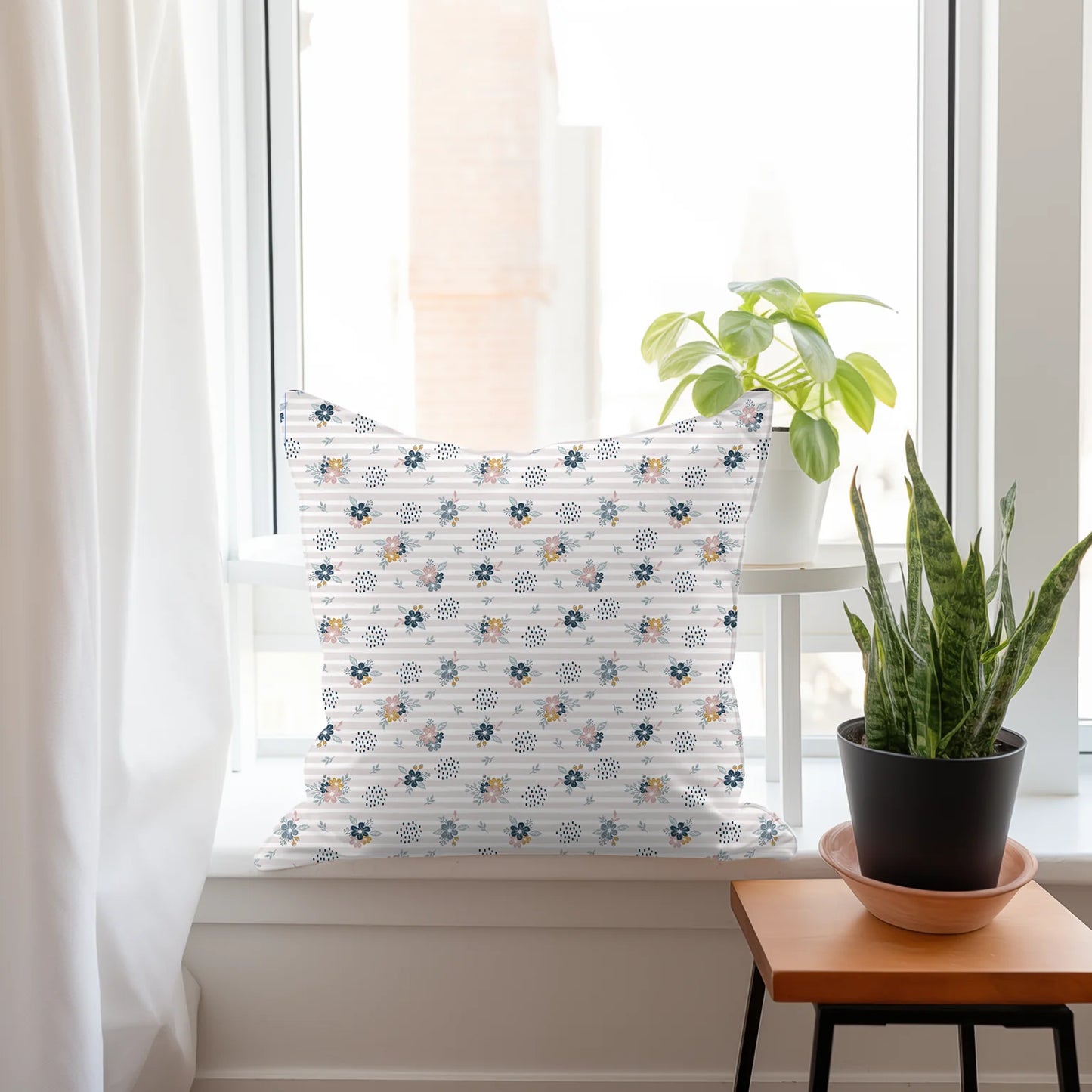 Tissu au mètre 392 feuille fleur - Disponible en 9 matières - Vendu par multiple de 50 cm