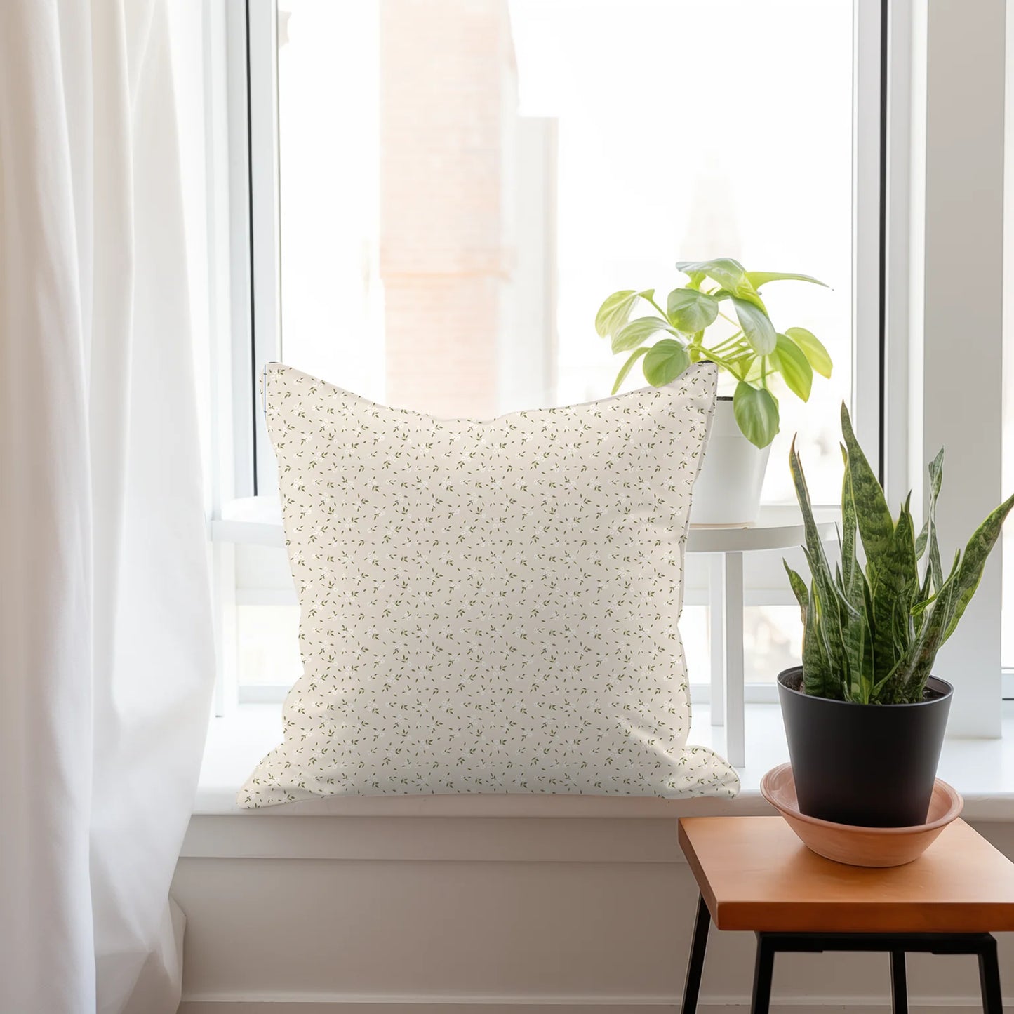 Tissu au mètre 401 feuille fleur - Disponible en 9 matières - Vendu par multiple de 50 cm