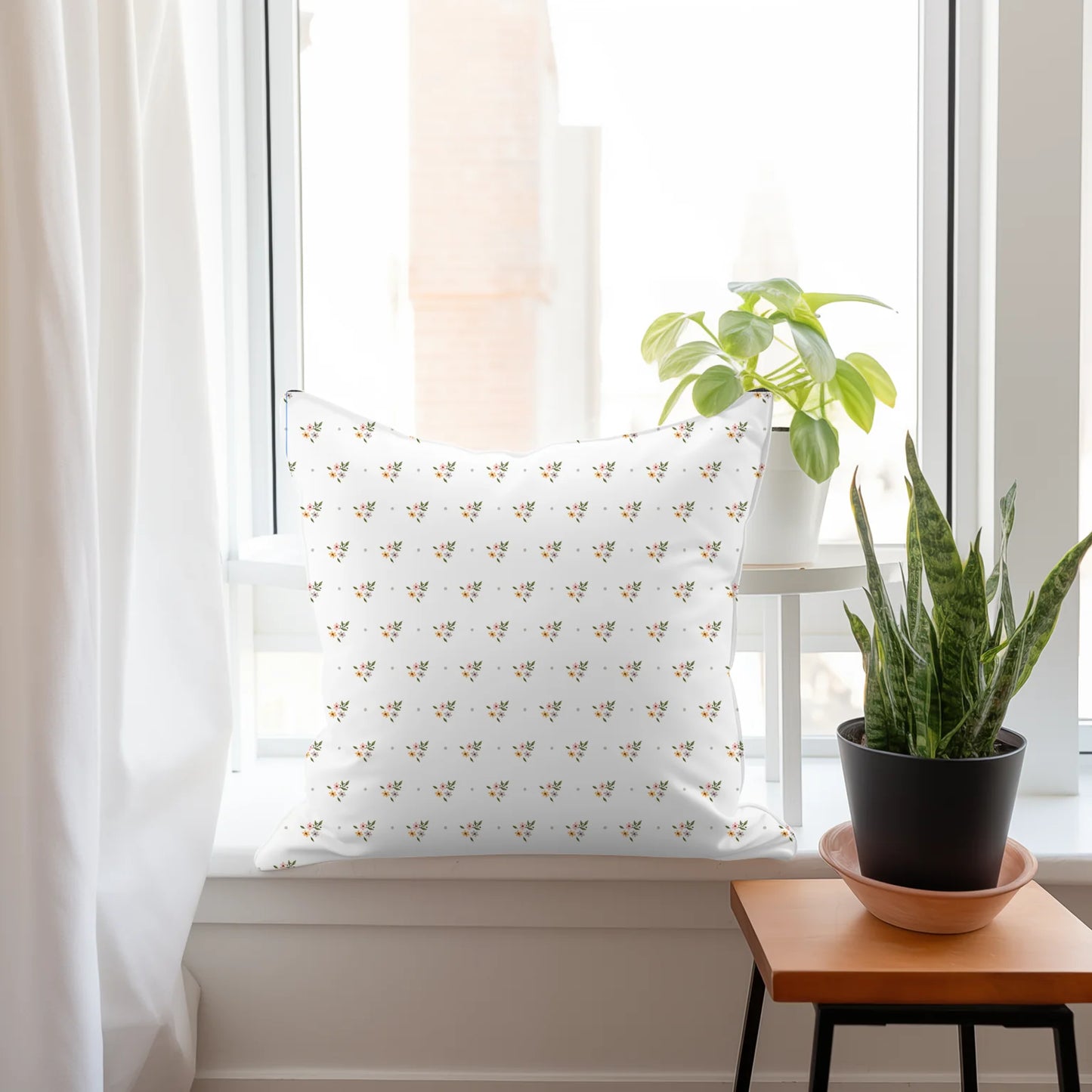 Tissu au mètre 402 feuille fleur - Disponible en 9 matières - Vendu par multiple de 50 cm