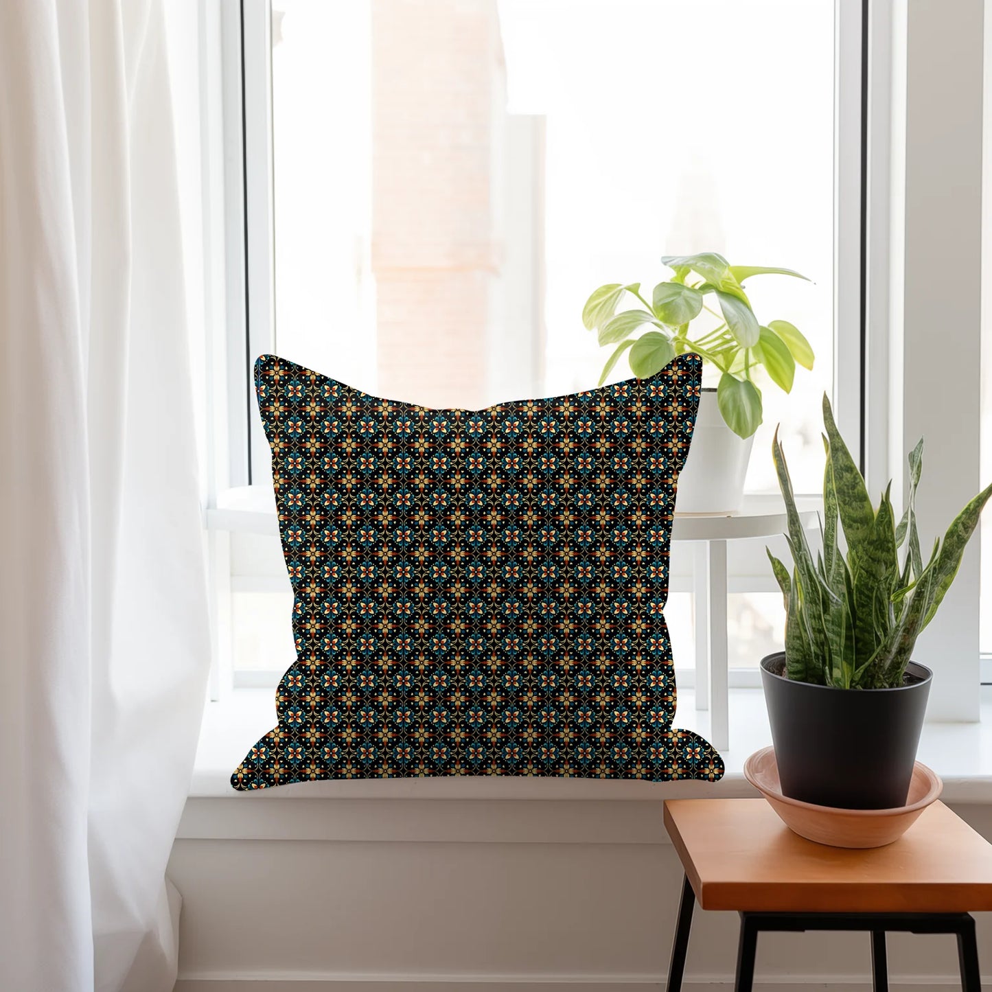 Tissu au mètre 413 forme geométrique - Disponible en 9 matières - Vendu par multiple de 50 cm
