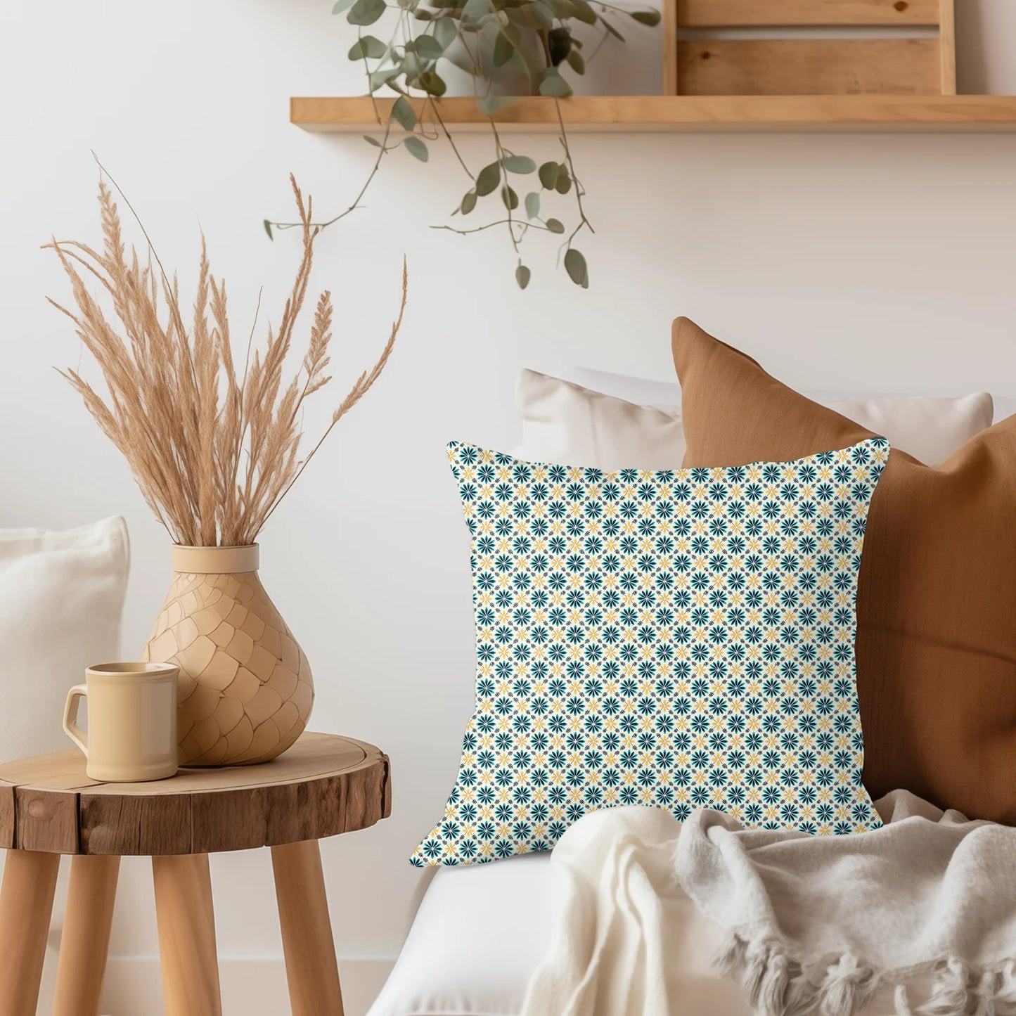 Tissu au mètre 418 forme geométrique - Disponible en 9 matières - Vendu par multiple de 50 cm