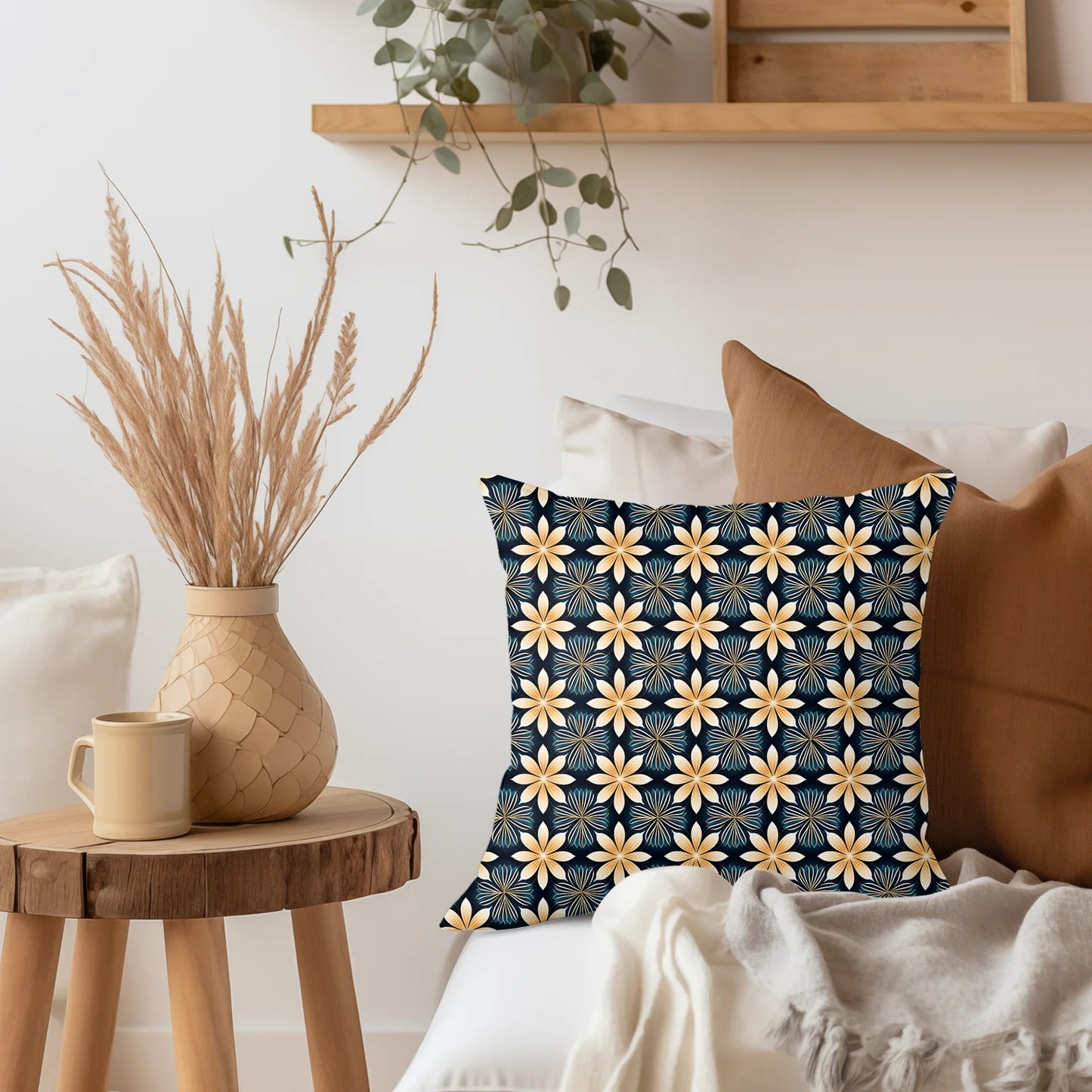 Tissu au mètre 433 forme geométrique - Disponible en 9 matières - Vendu par multiple de 50 cm