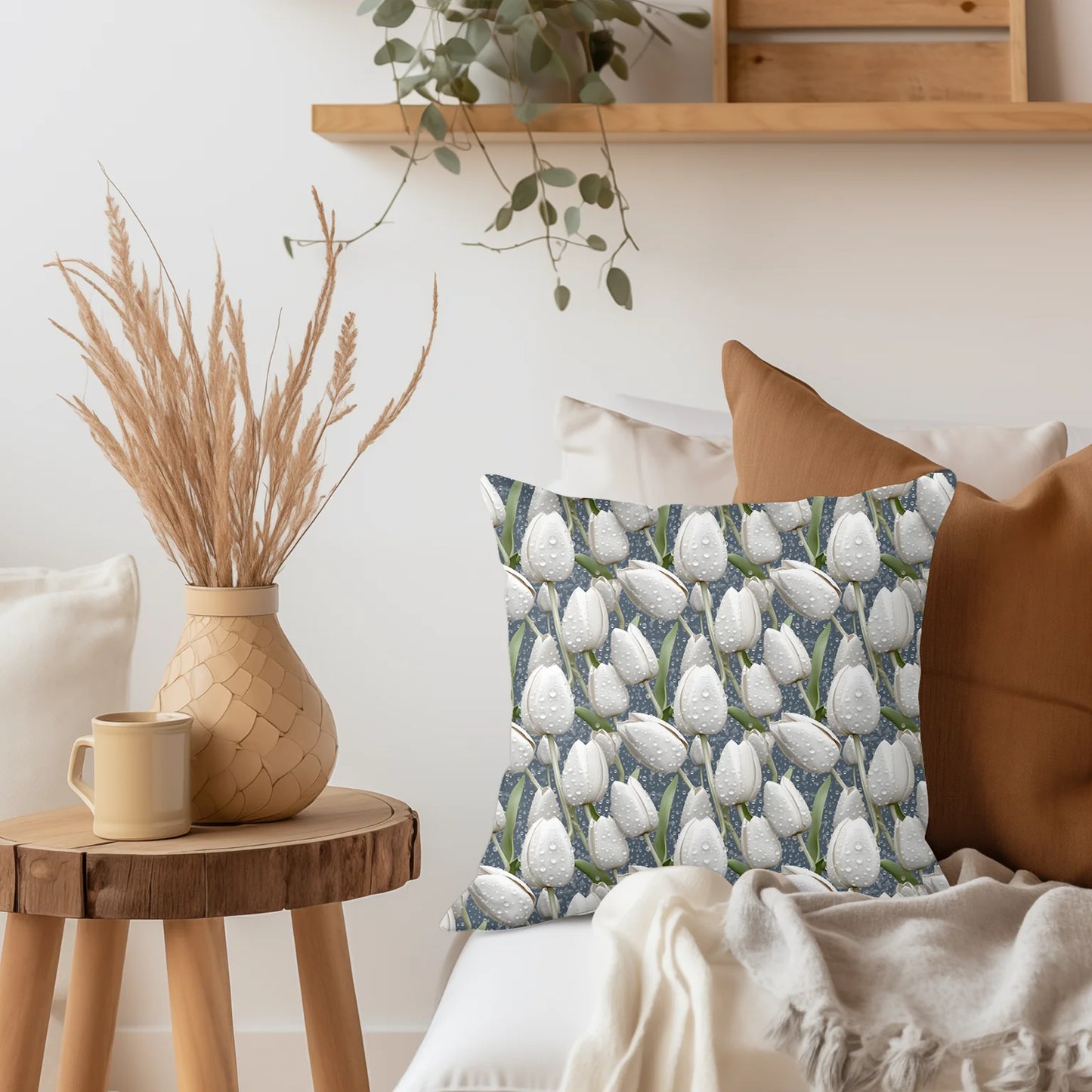 Tissu au mètre 450 3d fleur tulipe - Disponible en 9 matières - Vendu par multiple de 50 cm
