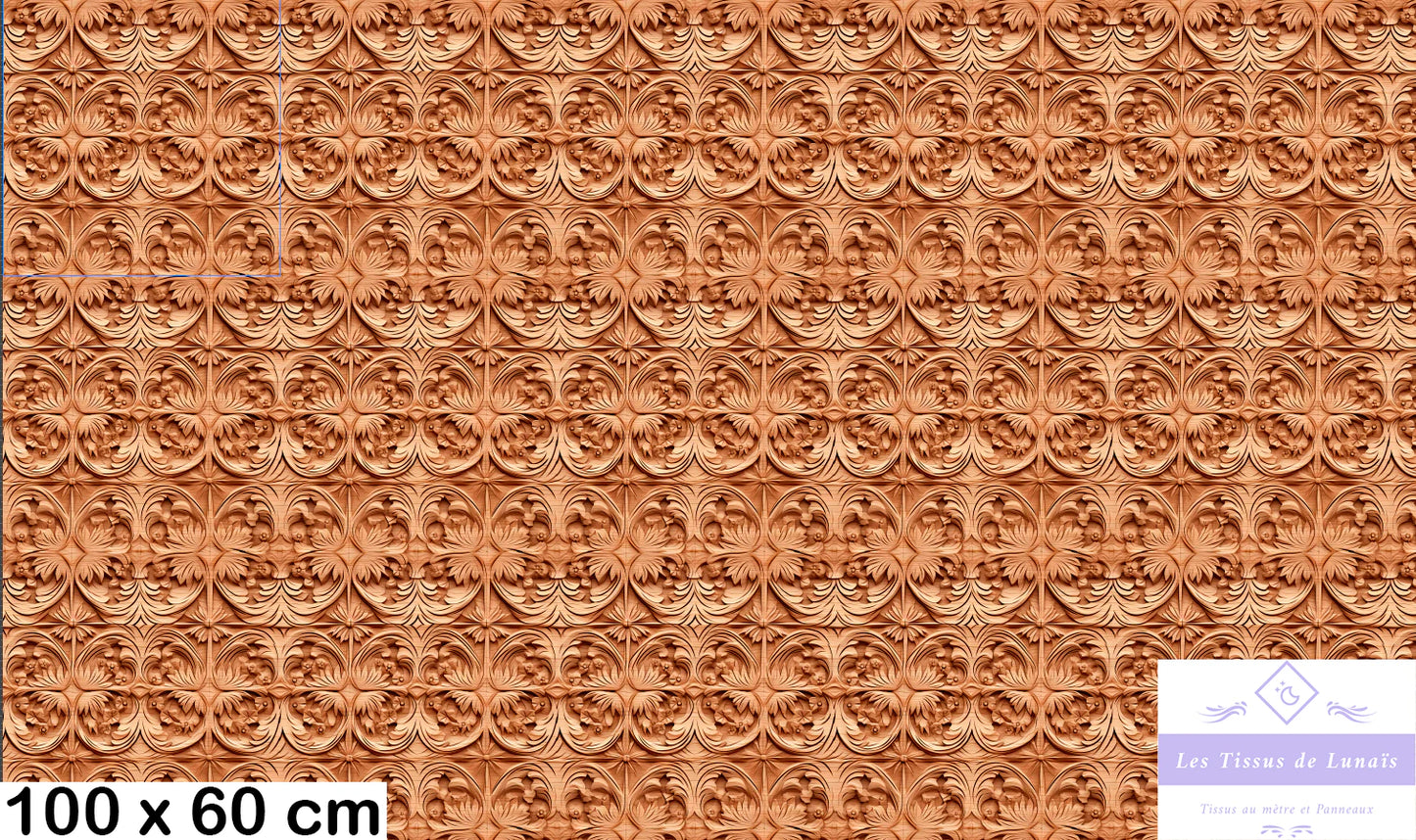 Tissu au mètre 461 3d texture matière - Disponible en 9 matières - Vendu par multiple de 50 cm