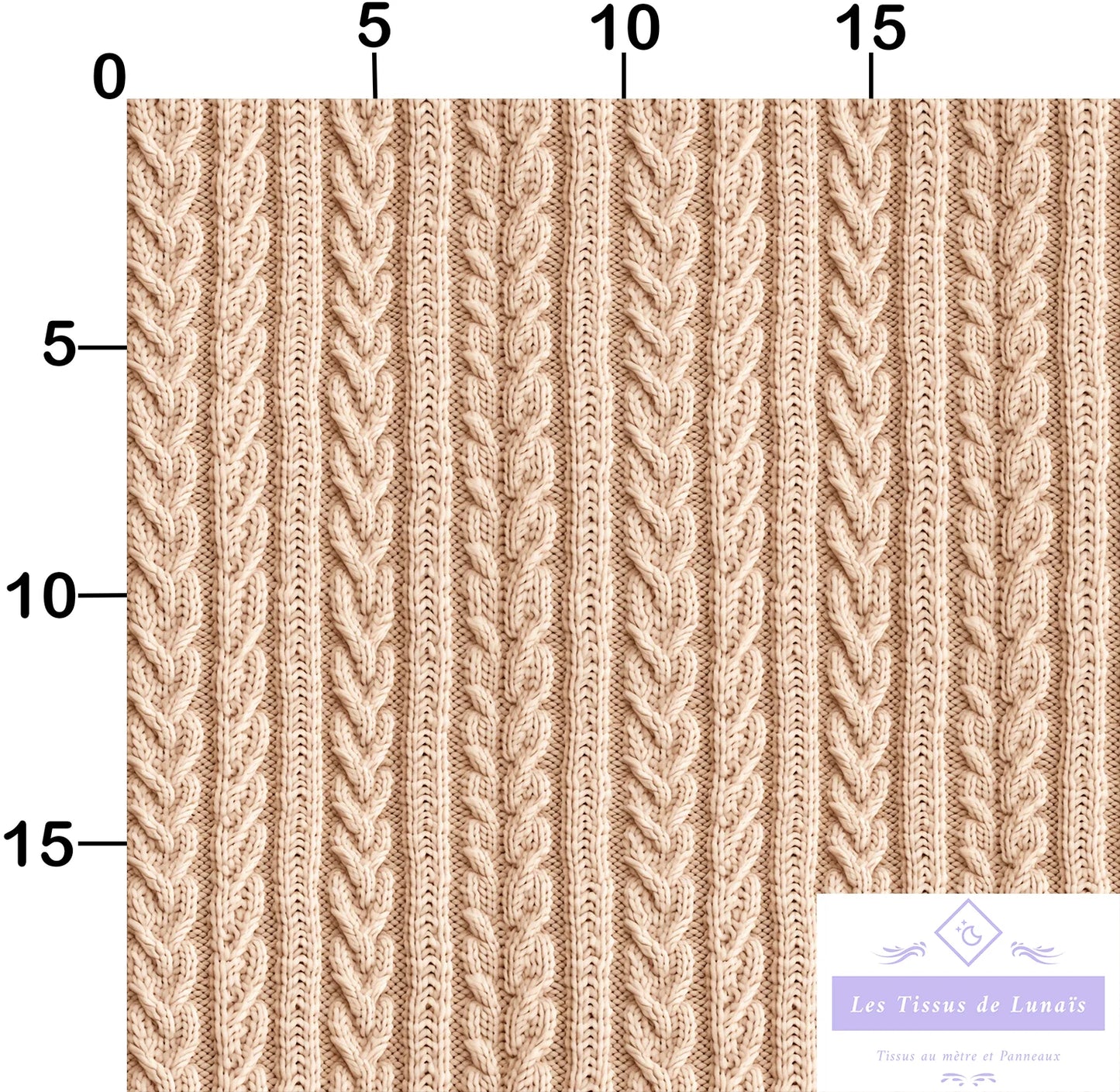 Tissu au mètre 464 3d texture matière - Disponible en 9 matières - Vendu par multiple de 50 cm