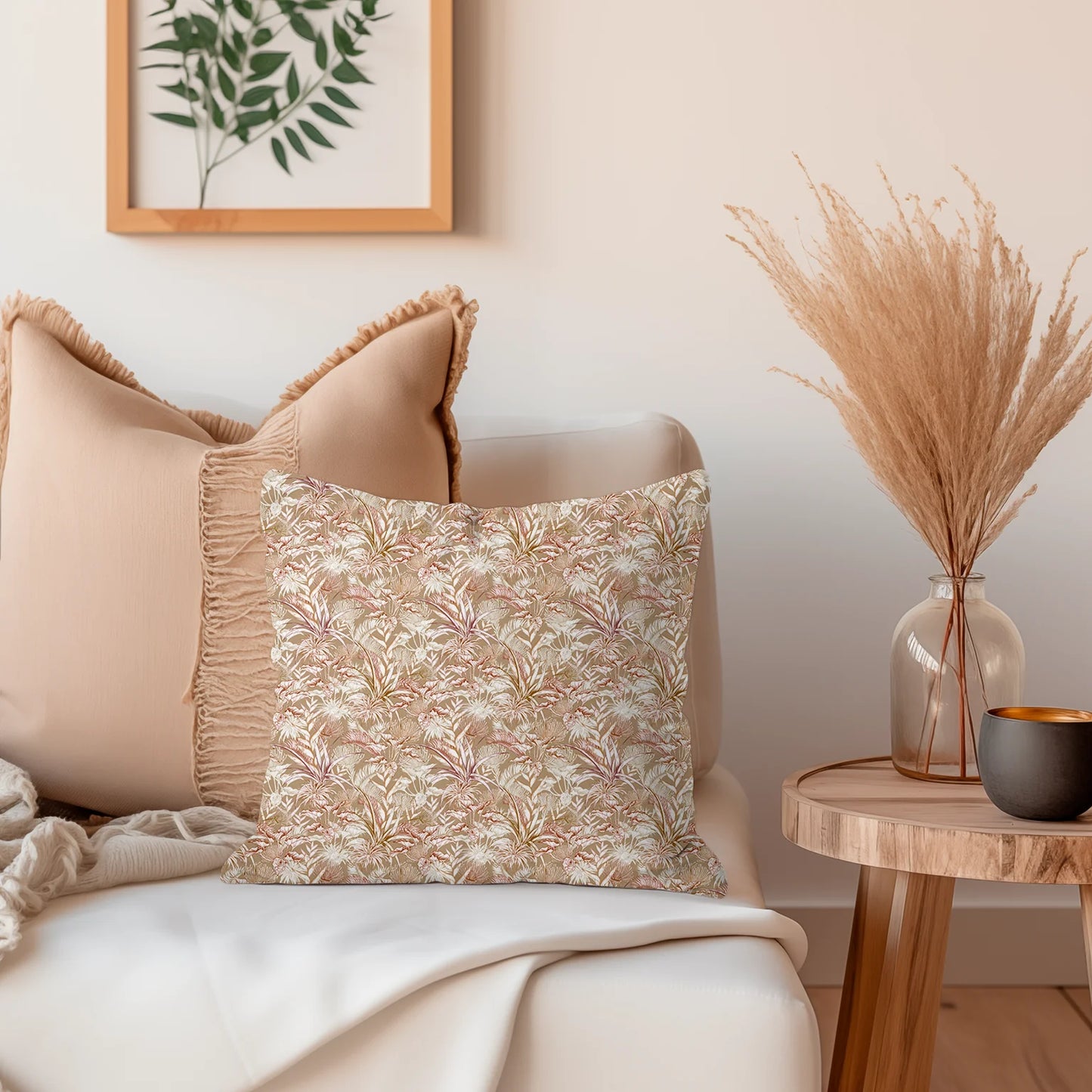 Tissu 467 feuillage luxuriant au mètre - Disponible en 9 matières - Vendu par multiple de 50 cm