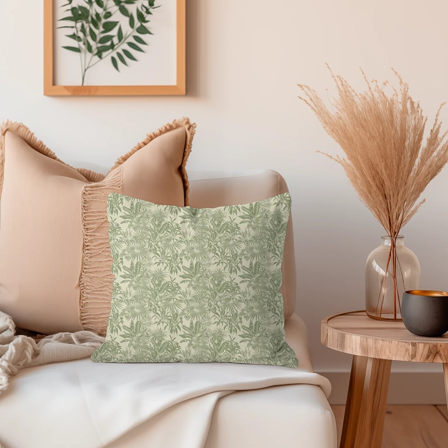 Tissu 468 feuillage luxuriant au mètre - Disponible en 9 matières - Vendu par multiple de 50 cm