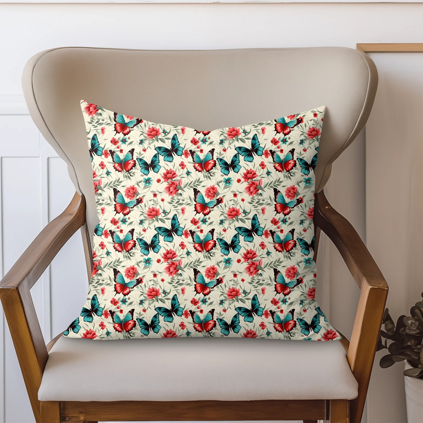 Tissu au mètre 57 papillons - Disponible en 9 matières - Vendu par multiple de 50 cm