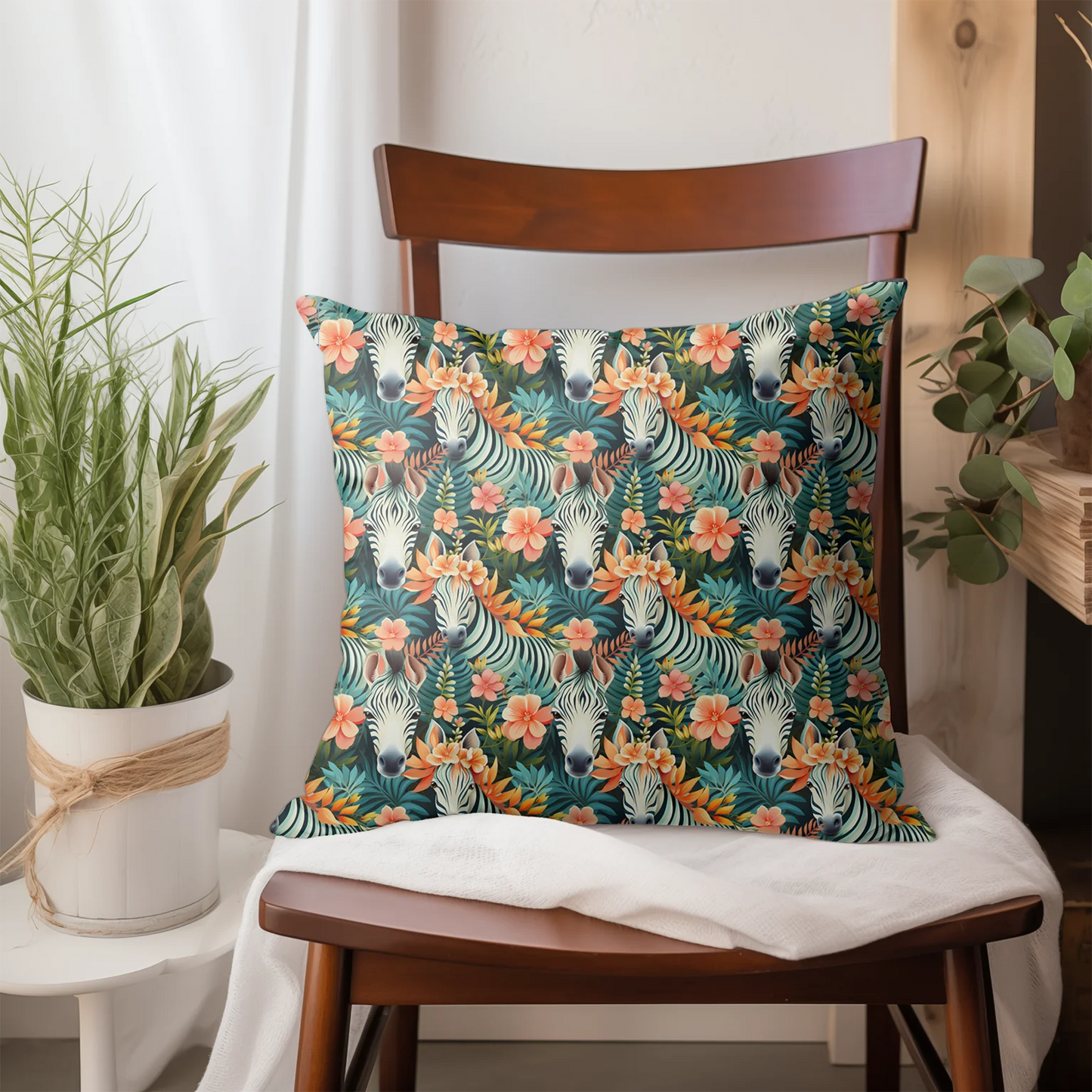 Tissu au mètre 64 zèbres - Disponible en 9 matières - Vendu par multiple de 50 cm